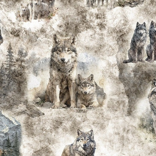 Running with the Pack Wolf Vignettes 31100-E