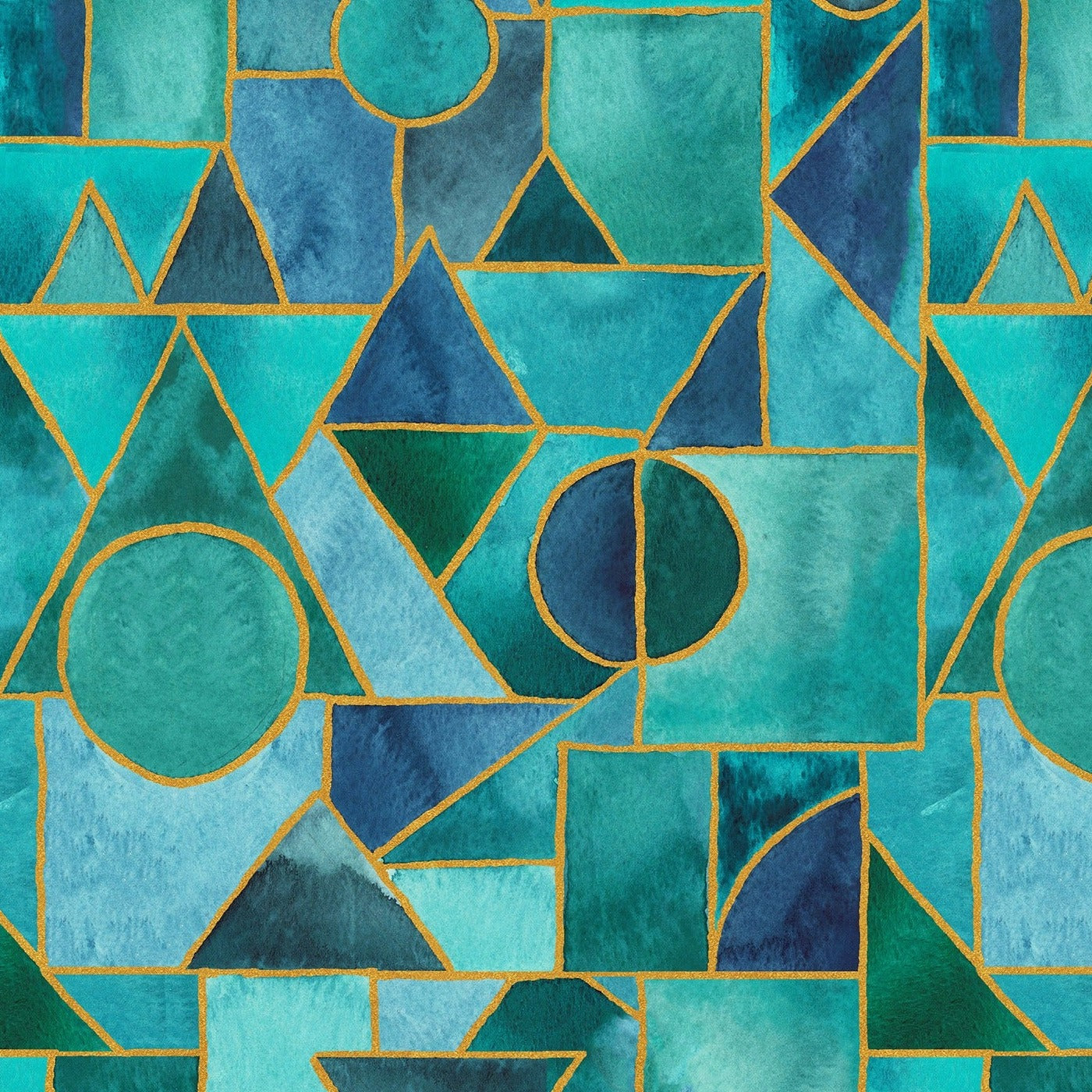 Ebb & Flow Sea Glass 54028DM-1 Aqua