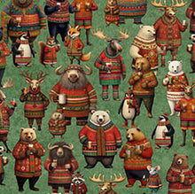 Load image into Gallery viewer, Christmas Party Animals - Party Animal Allover 30402-G