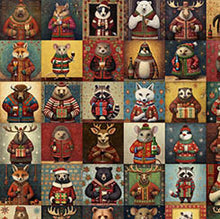 Load image into Gallery viewer, Christmas Party Animals - Party Animal Patch 30405-X