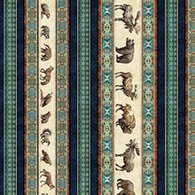 Load image into Gallery viewer, Enchanted Forest Animal Stripe 30465-N