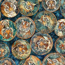Load image into Gallery viewer, Eye of the Tiger Circle Collage 30475-W