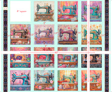 Load image into Gallery viewer, In Stitches Vintage Sewing Machines Patches 30654-H