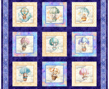 Load image into Gallery viewer, Oh the Places Animals in Hot Air Balloons Picture Patches 30665-V Show