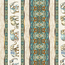 Load image into Gallery viewer, Kindred Spirits Elephant Decorative Stripe 30672-X