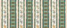 Load image into Gallery viewer, Kindred Spirits Elephant Decorative Stripe 30672-X