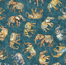 Load image into Gallery viewer, Kindred Spirits Tossed Elephants 30673-Q