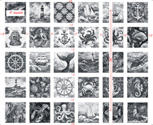 Load image into Gallery viewer, Ocean Blues Nautical Motif Patches 30855-B Show