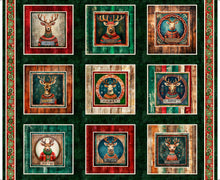 Load image into Gallery viewer, Santa's Workshop Reindeer Picture Patches 31071-X