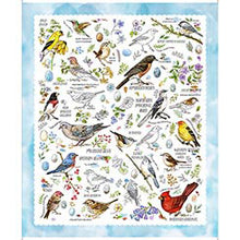 Load image into Gallery viewer, Drawn to Birds Bird Panel 31133-B Show