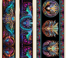 Load image into Gallery viewer, Dragon's Song Border Stripe 31152-X