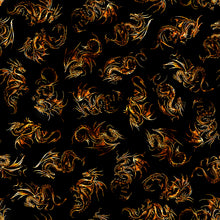 Load image into Gallery viewer, Dragon's Song Dragon Linocut 31154-J