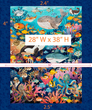 Load image into Gallery viewer, Deep Sea Dazzle Undersea Panel 31193-N