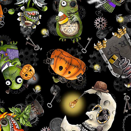 Steampunk Halloween 3 Halloween Character Toss 31221-J
