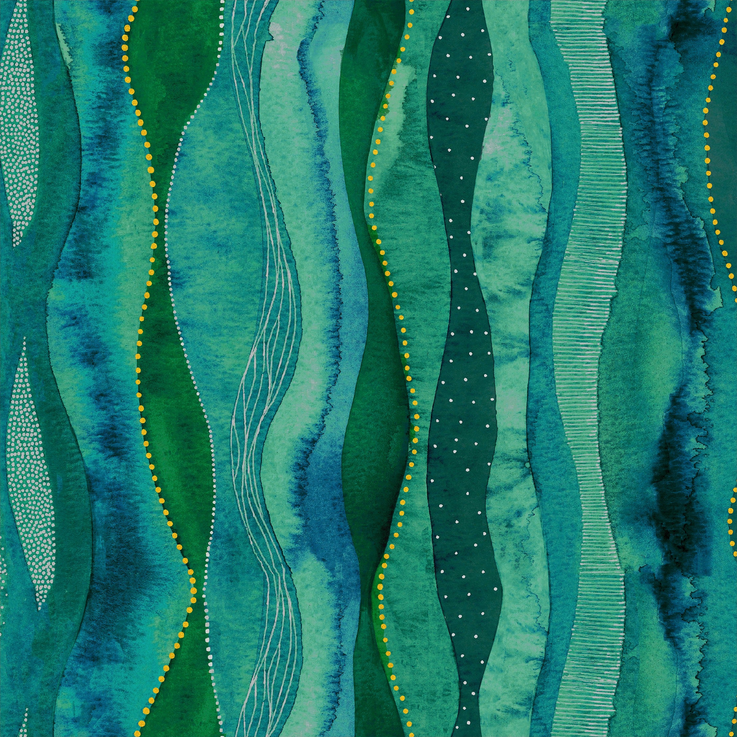 Ebb & Flow Cascade 54027DM-2 Emerald