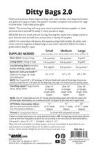 Load image into Gallery viewer, Ditty Bags 2.0 Pattern ByAnnie