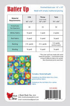 Load image into Gallery viewer, Batter Up Quilt Pattern