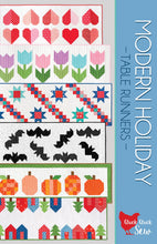 Load image into Gallery viewer, Modern Holiday Table Runners Pattern