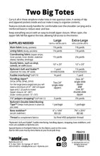 Load image into Gallery viewer, Two Big Totes