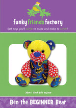 Load image into Gallery viewer, Funky Friends Factory - Ben The Beginner Bear