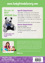 Load image into Gallery viewer, Funky Friends Factory - Buttons the Best Dressed Bear