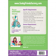 Load image into Gallery viewer, Funky Friends Factory - Kelsey Keepsake Unicorn