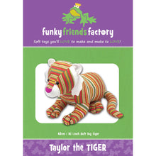 Load image into Gallery viewer, Funky Friends Factory - Taylor the Tiger