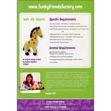 Load image into Gallery viewer, Funky Friends Factory - Raff the Giraffe
