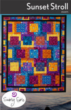 Load image into Gallery viewer, Sunset Stroll Quilt Pattern