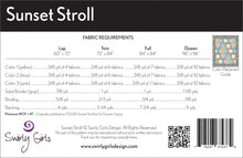 Load image into Gallery viewer, Sunset Stroll Quilt Pattern