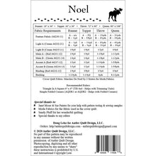Load image into Gallery viewer, Noel Quilt Pattern