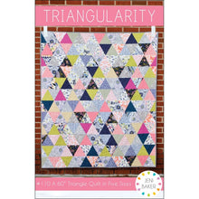 Load image into Gallery viewer, Triangularity Quilt Pattern