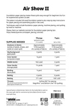 Load image into Gallery viewer, Air Show II Quilt Pattern