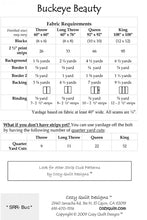 Load image into Gallery viewer, Buckeye Beauty Quilt Pattern