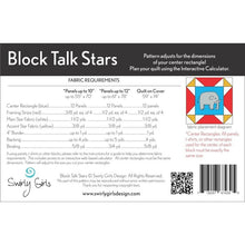 Load image into Gallery viewer, Block Talk Stars