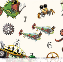 Load image into Gallery viewer, Aquatic Steampunkery Steampunk Toss 28392-E Cream