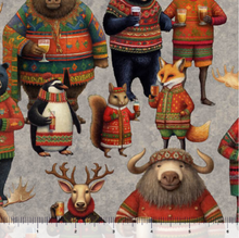 Load image into Gallery viewer, Christmas Party Animals - Party Animal Allover 30402-K