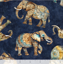 Load image into Gallery viewer, Kindred Spirits Tossed Elephants 30673-N
