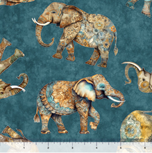 Load image into Gallery viewer, Kindred Spirits Tossed Elephants 30673-Q