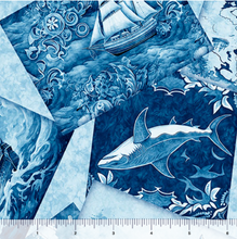 Load image into Gallery viewer, Ocean Blues Nautical Motif 30856-B