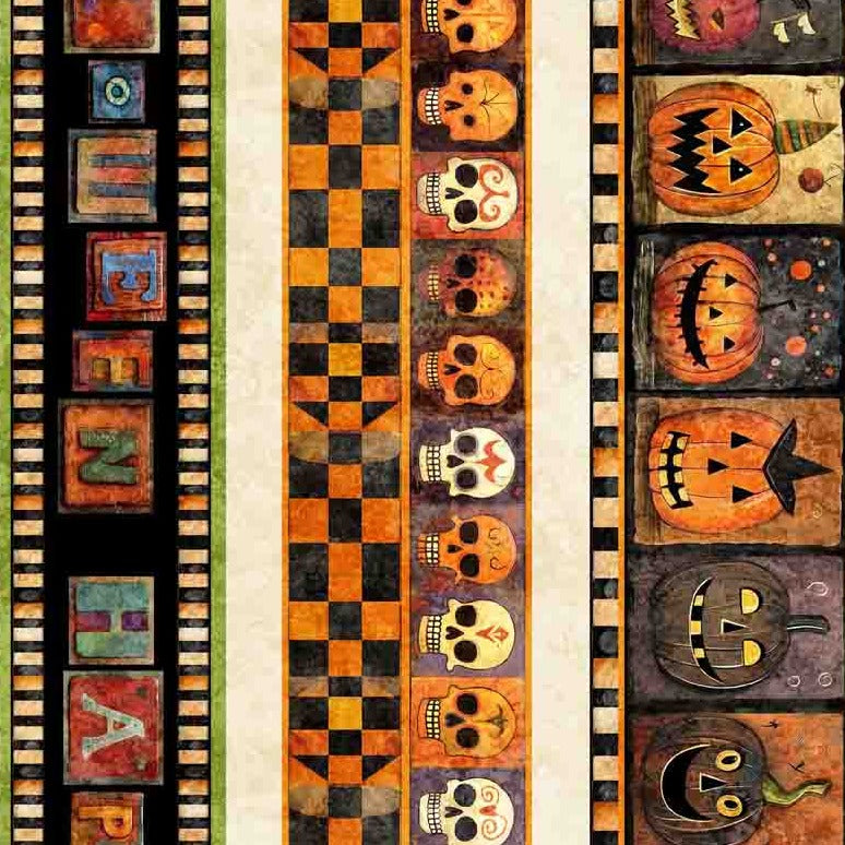 Creepin' It Real Halloween Stripe 30386-X
