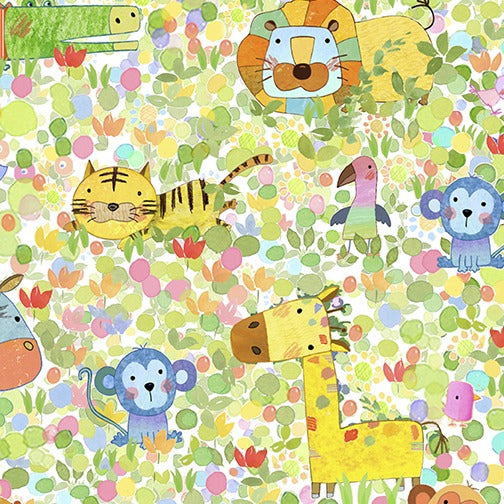 Jungle Friends Baby Jungle Animals 31384-Z