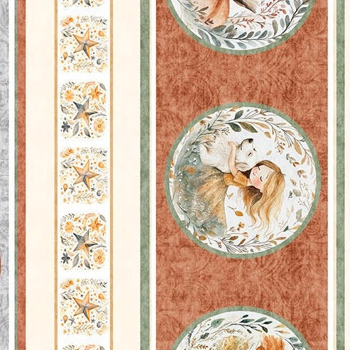 Sugar, Spice, Everything Girl Border Stripe 31598-X