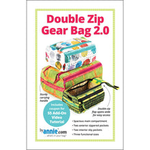 Load image into Gallery viewer, Double Zip Gear Bag 2.0 Pattern ByAnnie