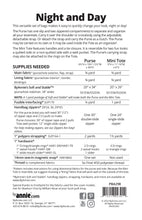 Load image into Gallery viewer, Night and Day Pattern ByAnnie