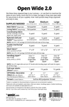 Load image into Gallery viewer, Open Wide 2.0 Pattern ByAnnie