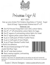 Load image into Gallery viewer, Princess Lay-A Pot Holder/Mug Mats/Trivets