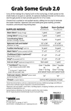 Load image into Gallery viewer, Grab Some Grub 2.0 Pattern ByAnnie