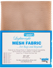 Load image into Gallery viewer, ByAnnie Lightweight Mesh Fabric 18" x 54"