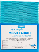 Load image into Gallery viewer, ByAnnie Lightweight Mesh Fabric 18" x 54"
